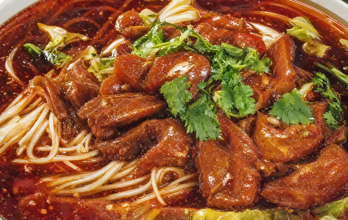 Pig Intestine Noodles