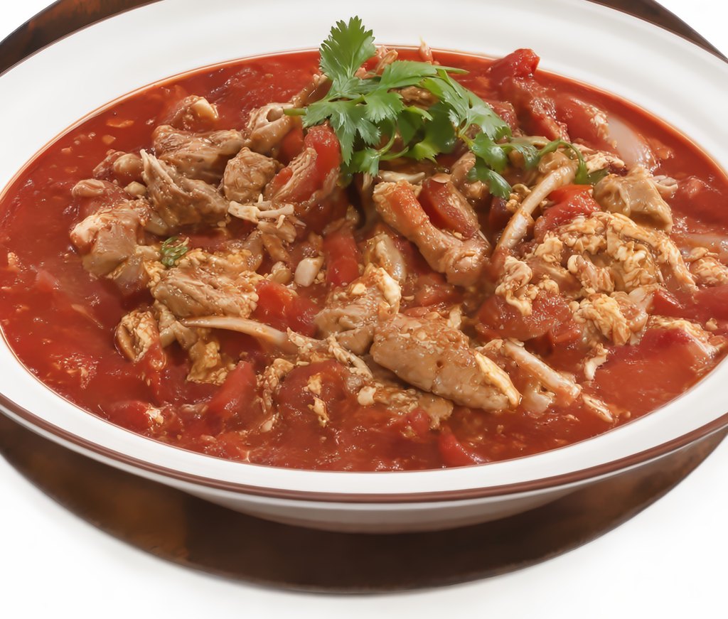 Boiled Pork Slice in Spicy Broth — Mr Zheng Noodle House