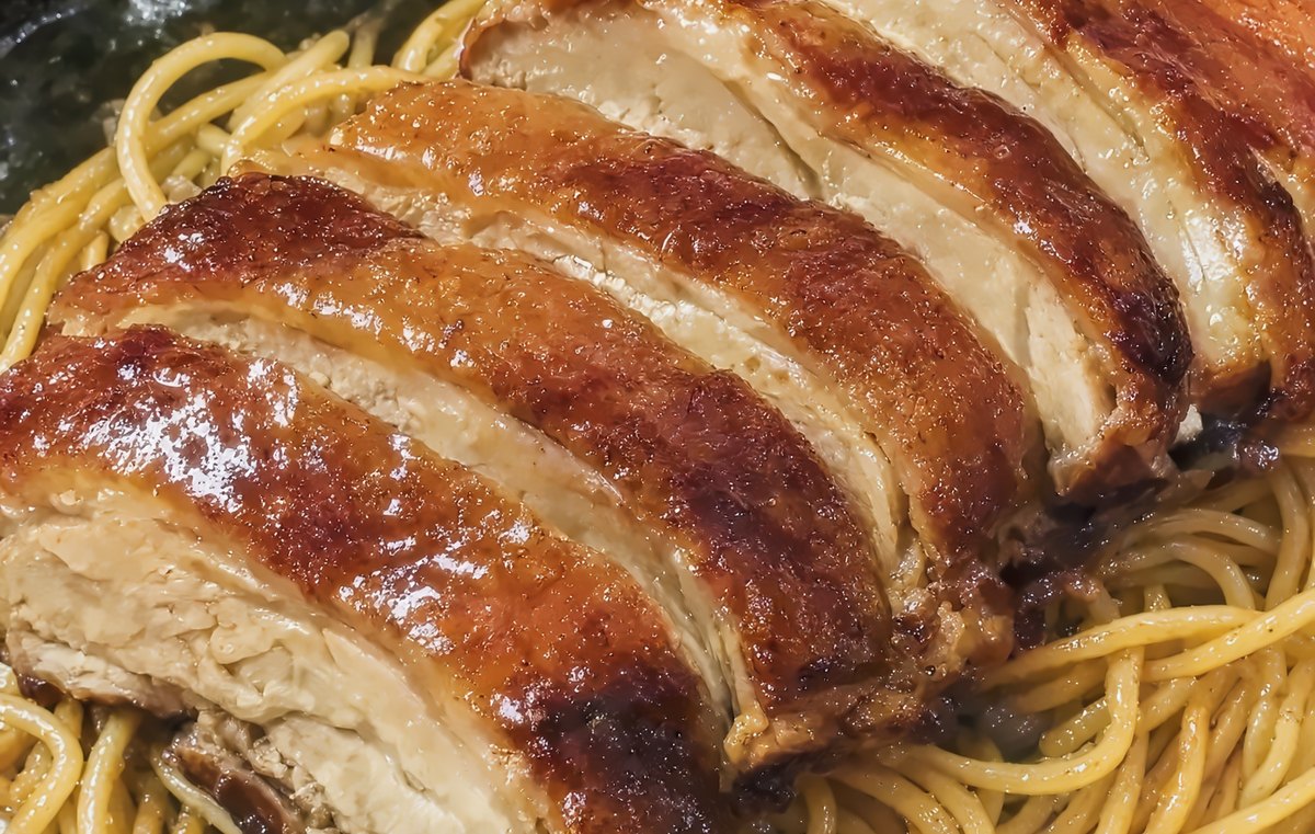 Roast Duck Noodles — Mr Zheng Noodle House